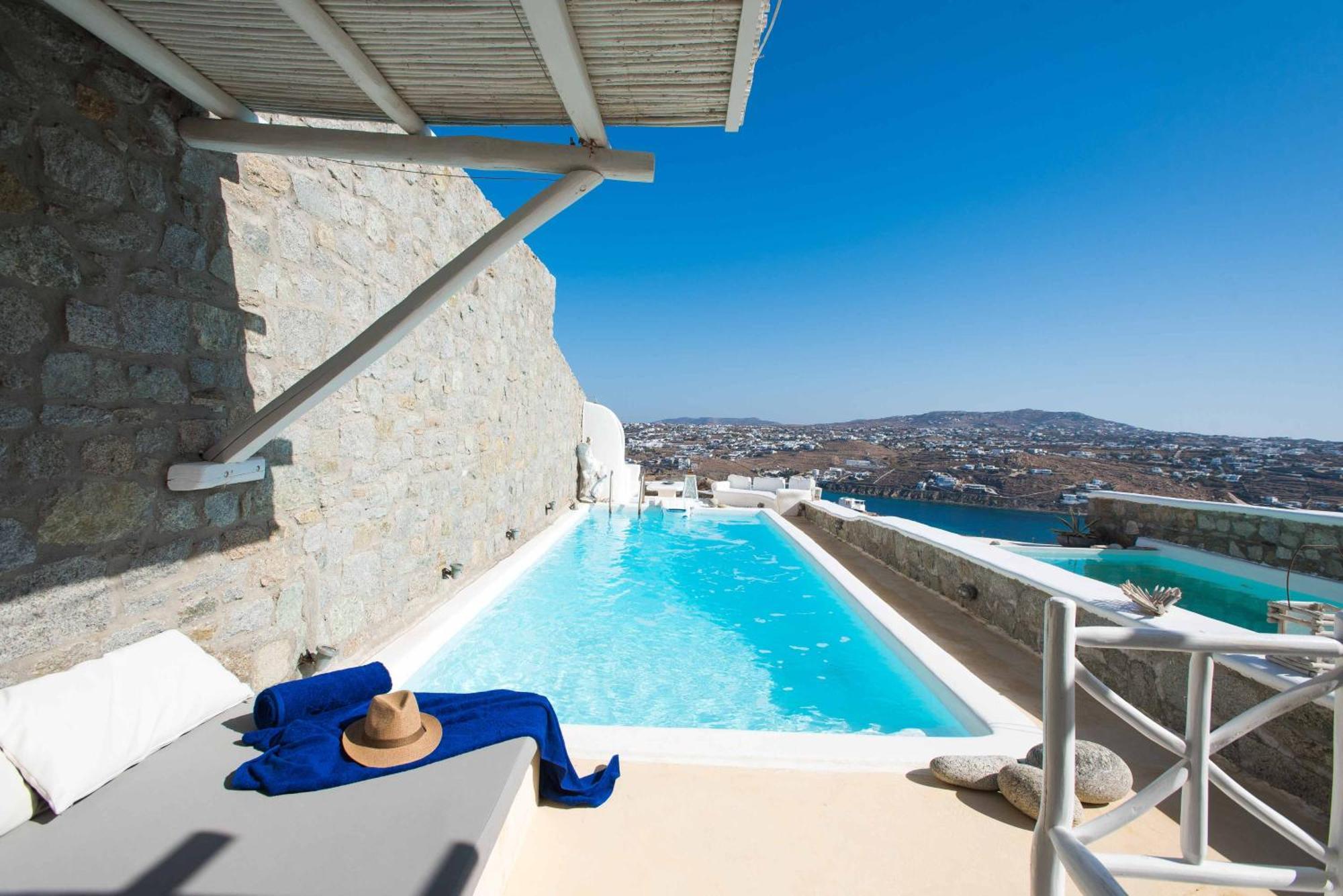 White Stone Mykonos Hotell Agios Ioannis Diakoftis Eksteriør bilde