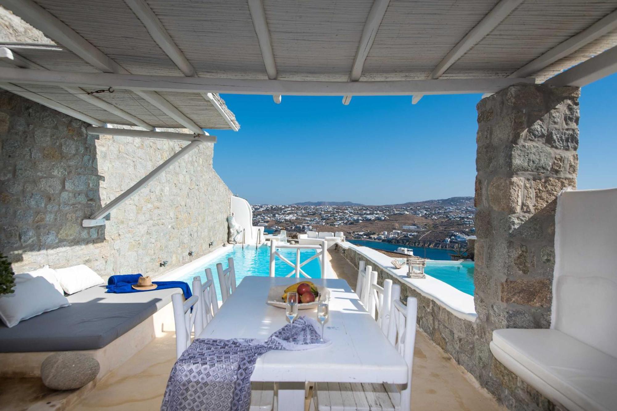 White Stone Mykonos Hotell Agios Ioannis Diakoftis Eksteriør bilde
