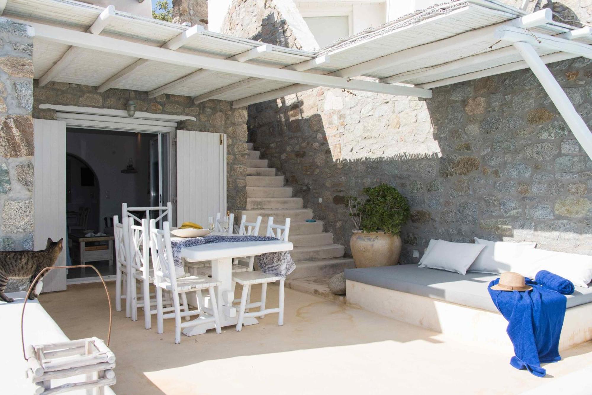 White Stone Mykonos Hotell Agios Ioannis Diakoftis Eksteriør bilde