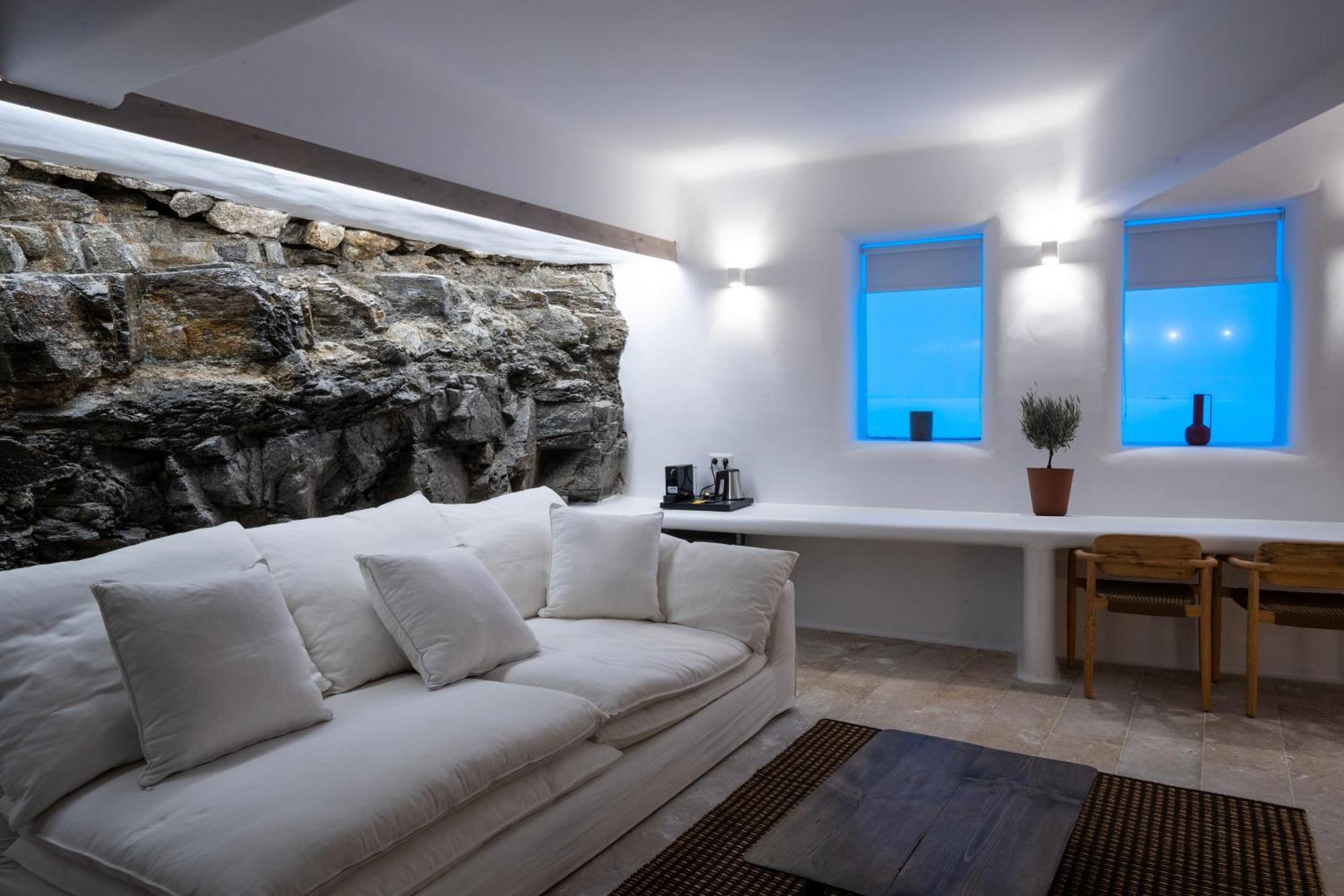 White Stone Mykonos Hotell Agios Ioannis Diakoftis Eksteriør bilde
