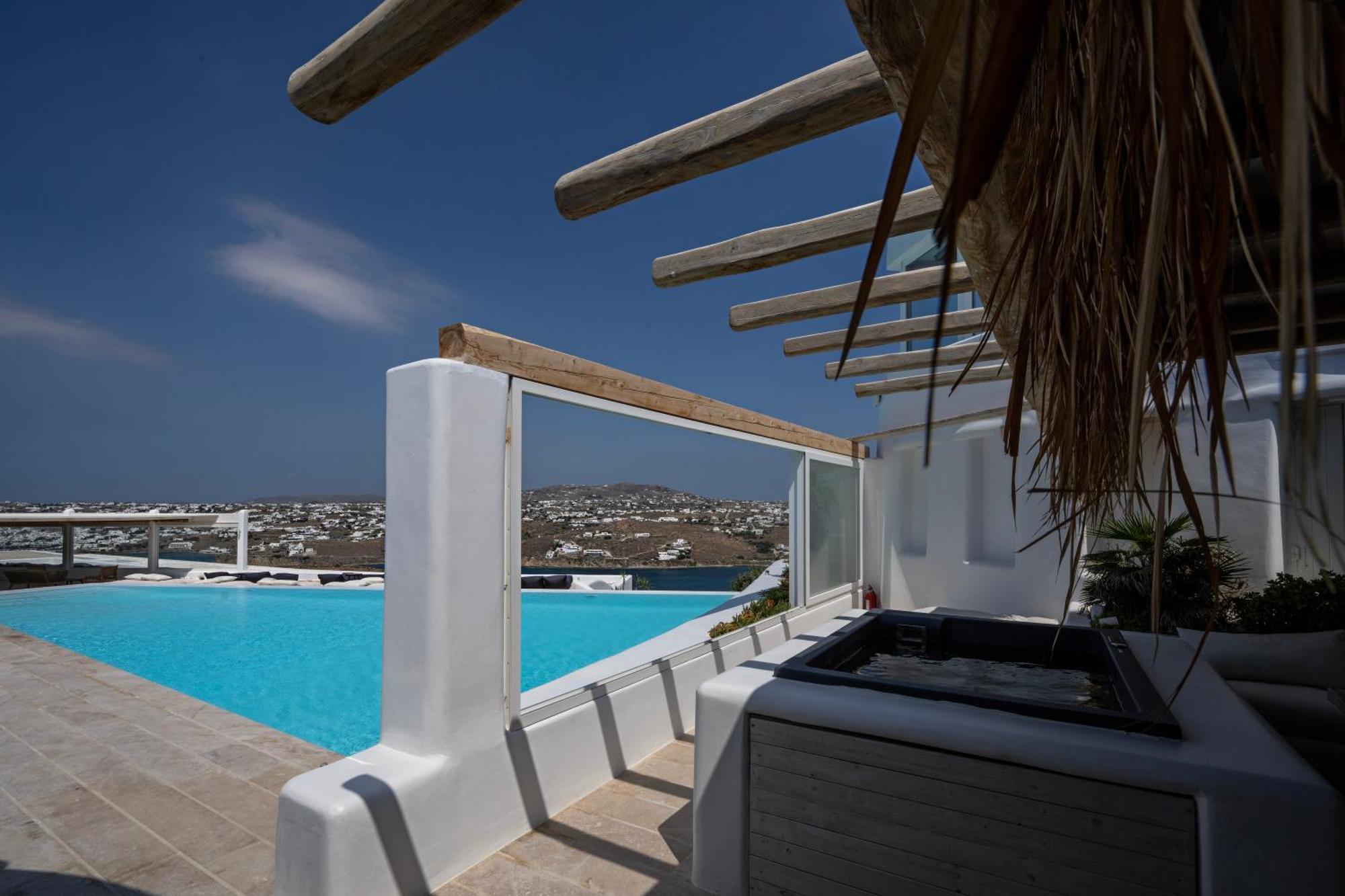 White Stone Mykonos Hotell Agios Ioannis Diakoftis Eksteriør bilde