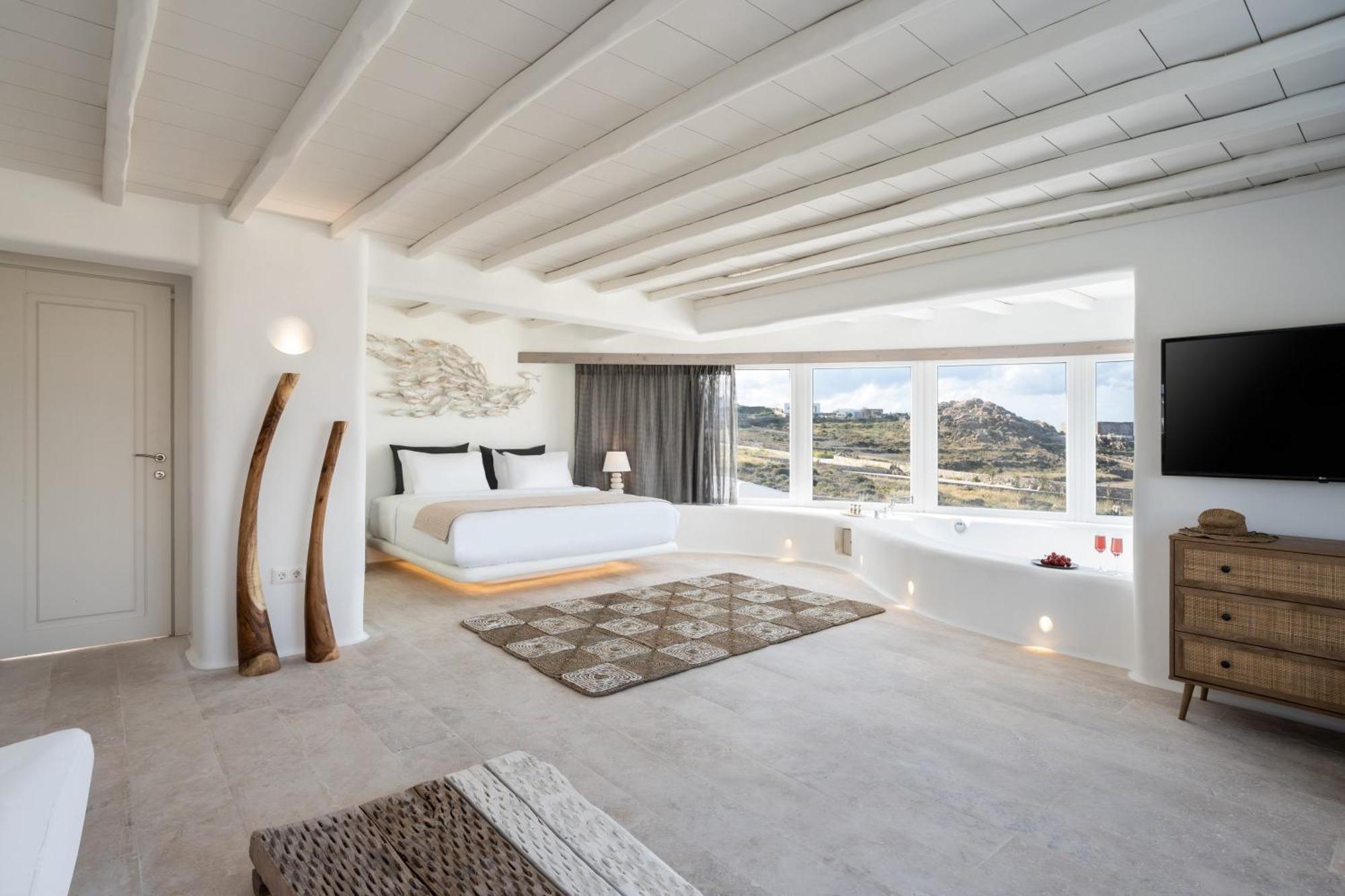 White Stone Mykonos Hotell Agios Ioannis Diakoftis Eksteriør bilde