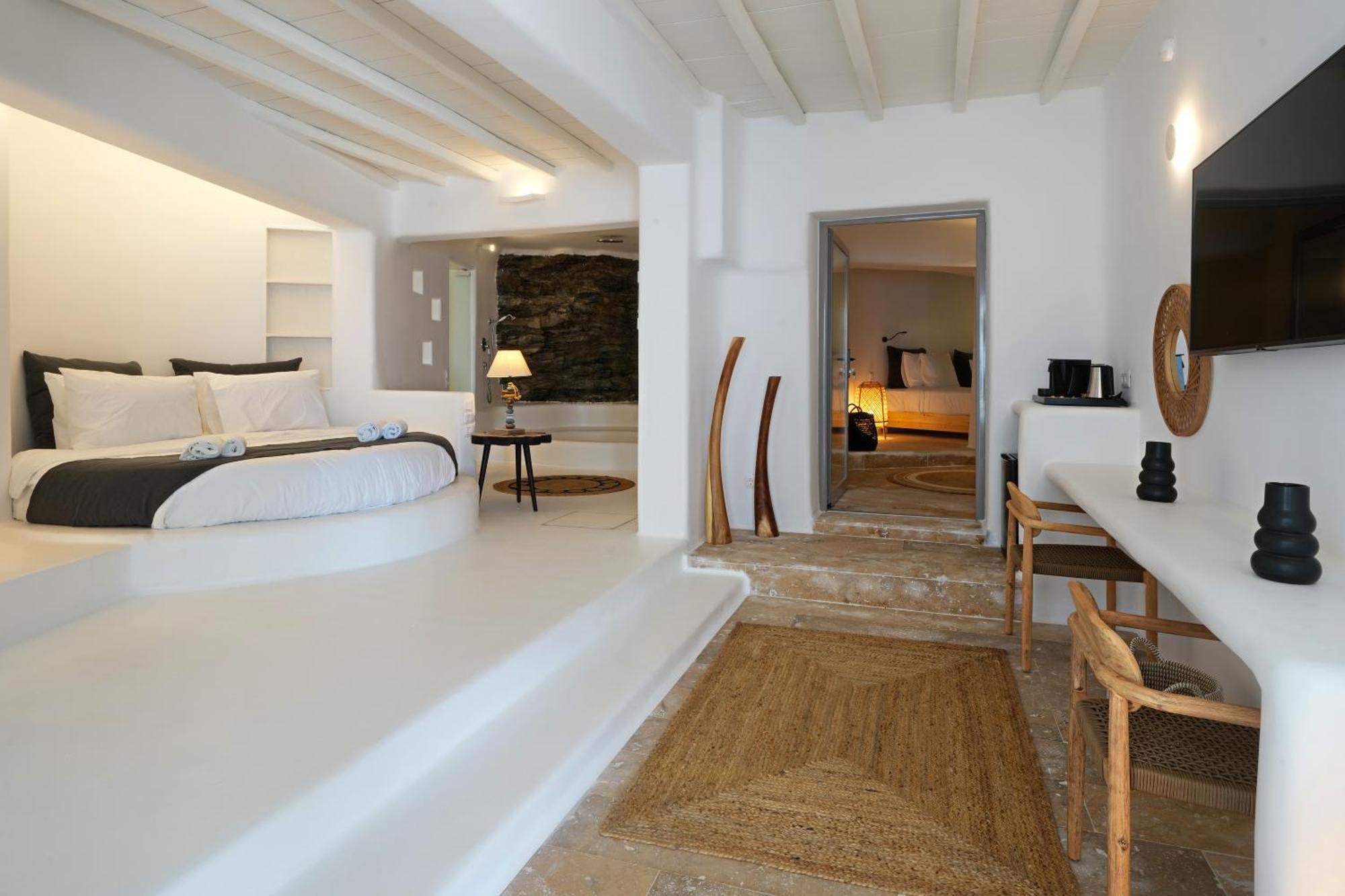 White Stone Mykonos Hotell Agios Ioannis Diakoftis Eksteriør bilde
