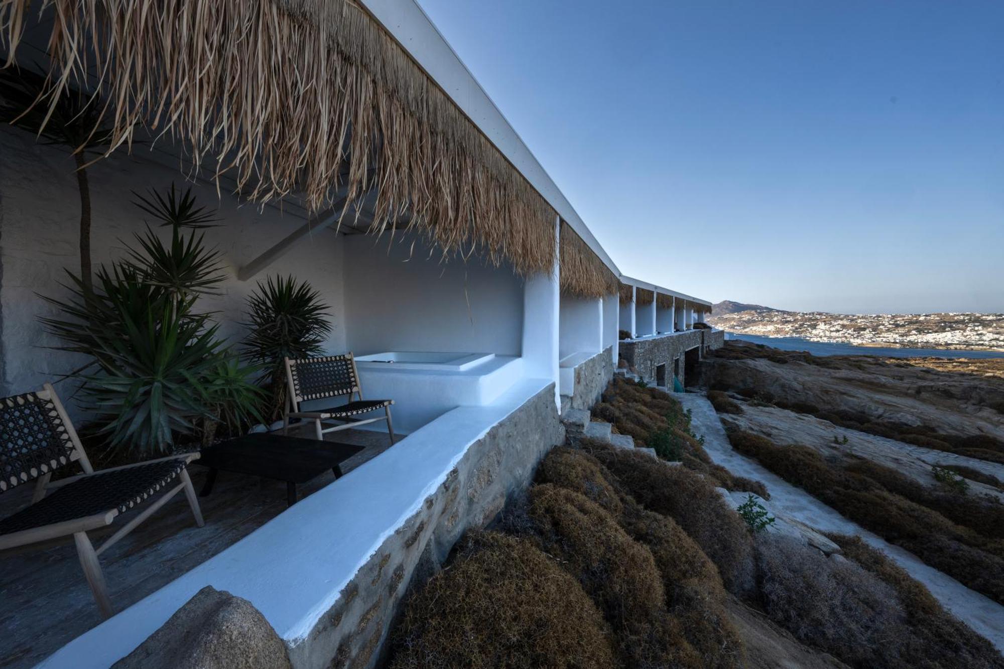 White Stone Mykonos Hotell Agios Ioannis Diakoftis Eksteriør bilde