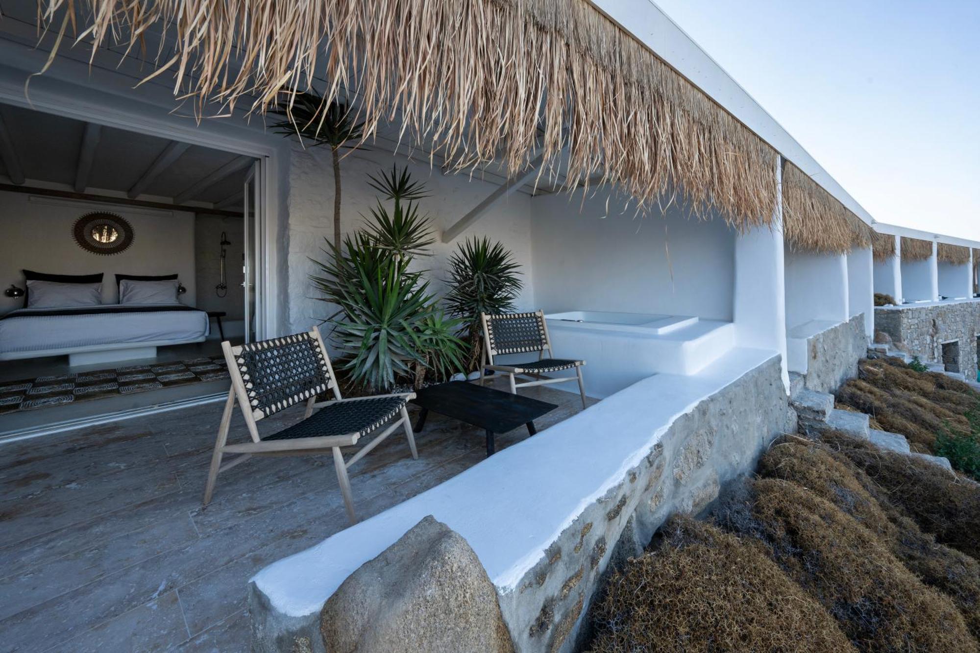 White Stone Mykonos Hotell Agios Ioannis Diakoftis Eksteriør bilde