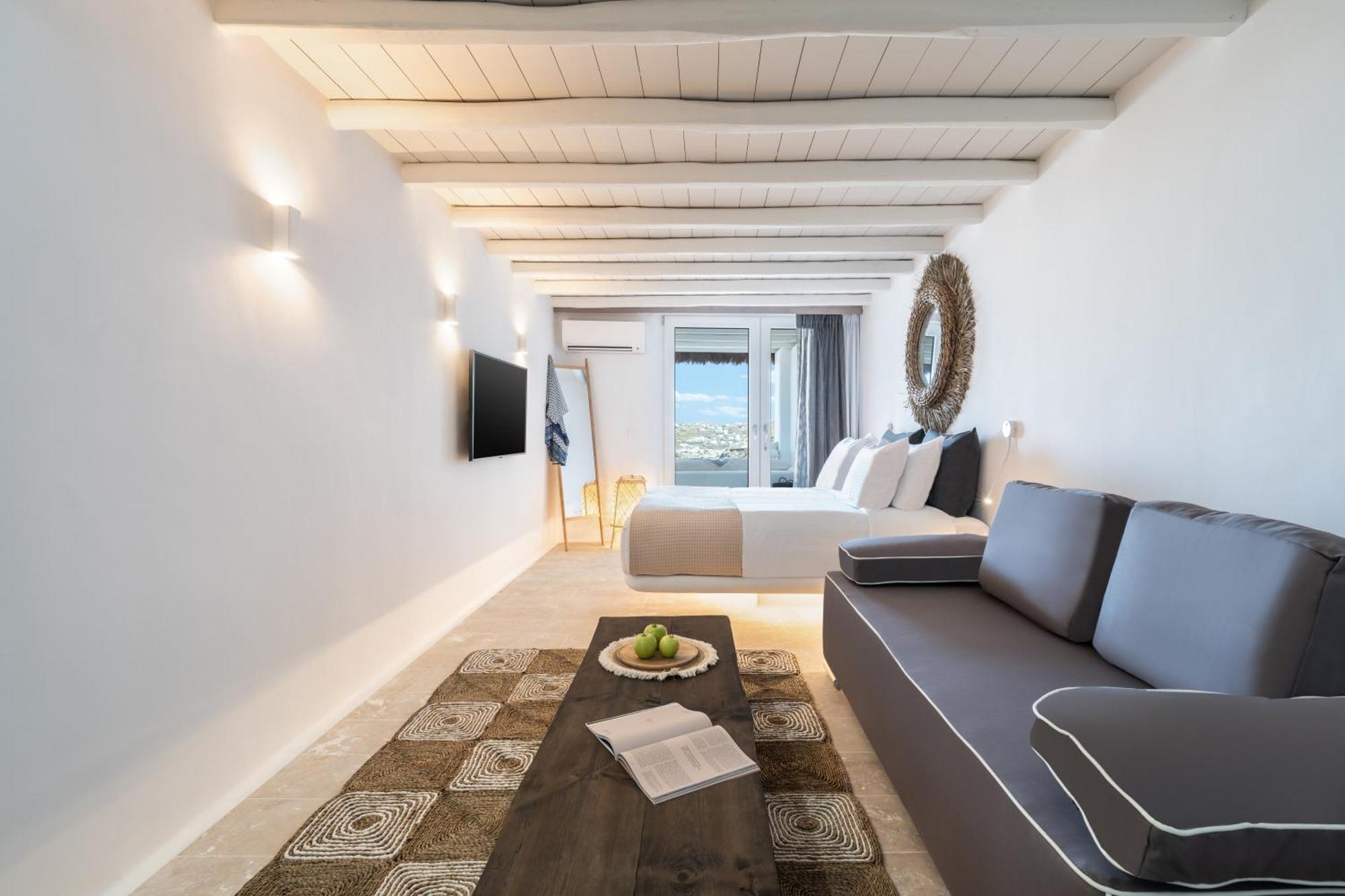 White Stone Mykonos Hotell Agios Ioannis Diakoftis Eksteriør bilde